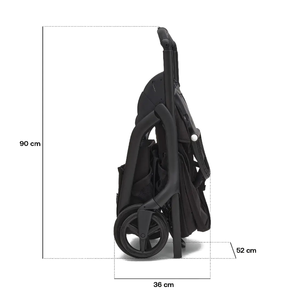 Medidas Bugaboo Dragonfly silla plegado