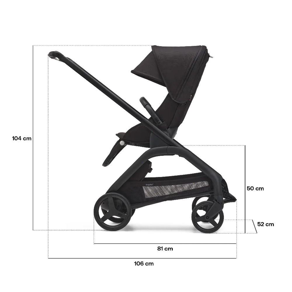 Medidas Bugaboo Dragonfly silla