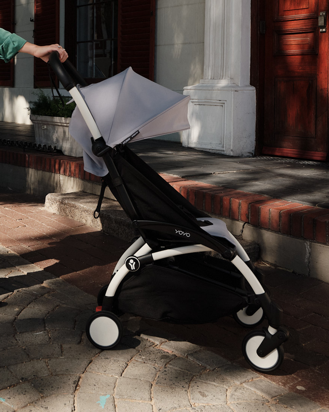 stokke yoyo 3 silla de paseo en uso